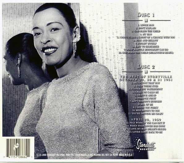 Billie Holiday - Anthology 1944-1959 (25 tracks) (ltd. ed.) (2xCD) (marked/ltd stock) (CD)