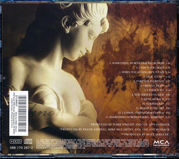 Lee Ann Womack - Something Worth Leaving Behind (CD)