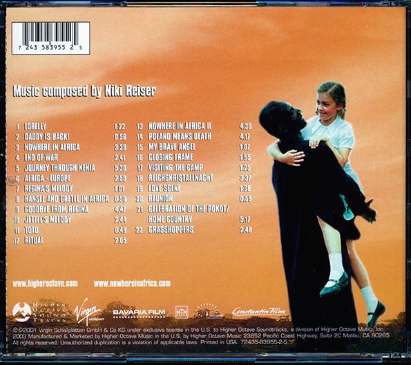 Niki Reiser - Nowhere In Africa (CD)
