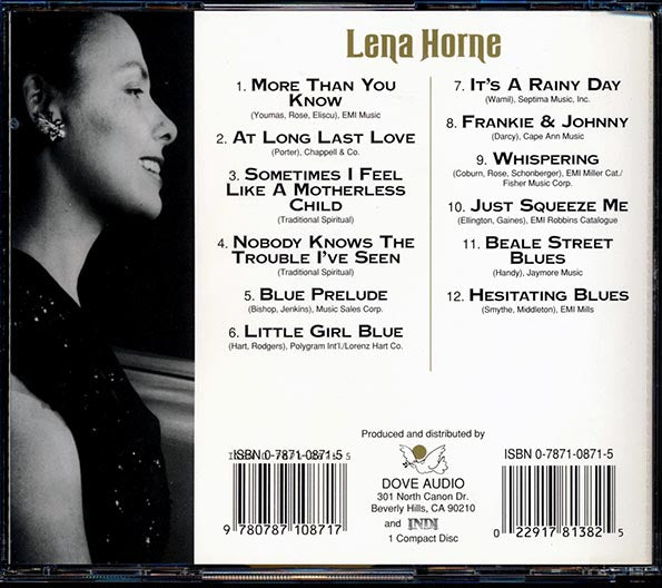Lena Horne - Whispering (CD)