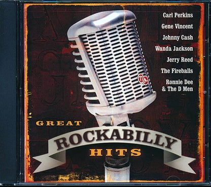 Carl Perkins, Johnny Cash, The Fireballs, Gene Vincent, Etc. - Great Rockabilly Hits (CD)
