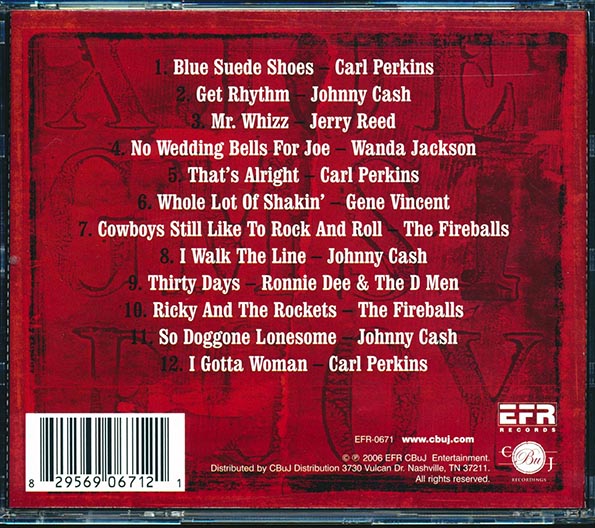 Carl Perkins, Johnny Cash, The Fireballs, Gene Vincent, Etc. - Great Rockabilly Hits (CD)