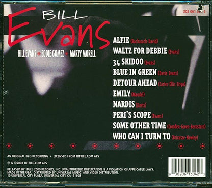 Bill Evans - Portraiture (CD)