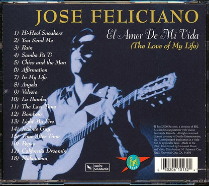Joe Feliciano - El Amor De Mi Vida (The Love Of My Life) (CD)