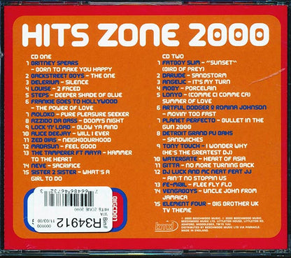 Britney Spears, Backstreet Boys, Delerium, Fatboy Slim, Etc. - Hits Zone 2000 (30 tracks) (CD)