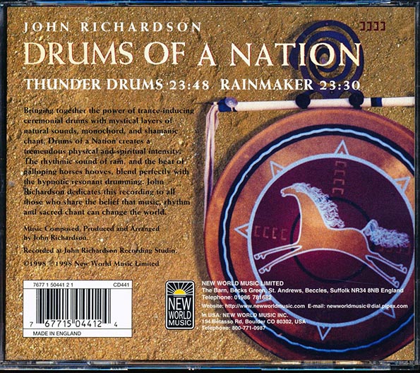 John Richardson - Drums Of A Nation (CD)
