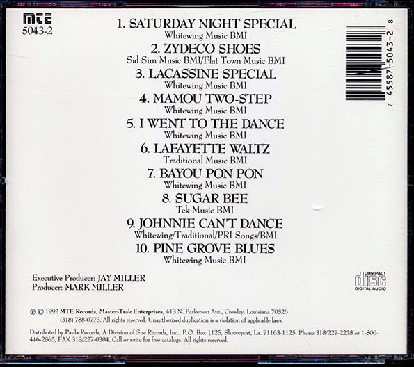 Wayne Toups & Zydecajun - Down Home Live! (CD)