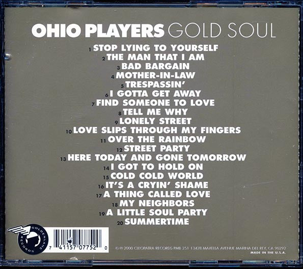 Ohio Players - Gold Soul (20 tracks) (gold CD) (CD)