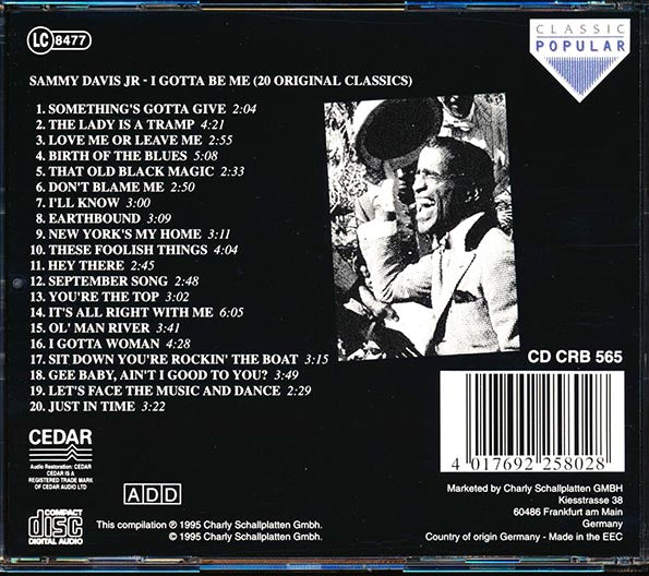 Sammy Davis Jr. - I Gotta Be Me (CD)