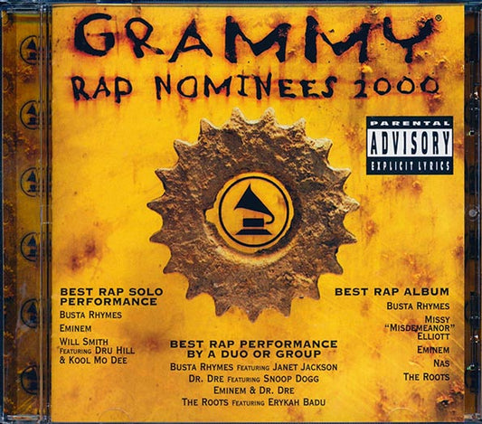 Nas, Dr. Dre, Snoop Dog, Busta Rhymes, Eminem, Will Smith, Erykah Badu, Etc. - Grammy Rap Nominees 2000 (CD)