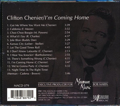 Clifton Chenier - I'm Coming Home (CD)