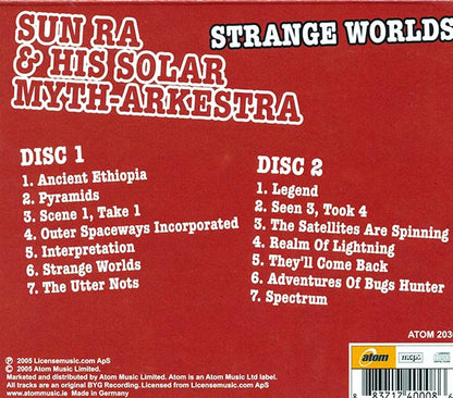 Sun Ra & His Solar Myth-Arkestra - Strange Worlds (2 albums on 2 CDs) (CD)