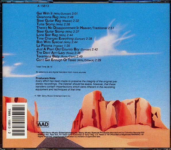 Bob Wills - Special (CD)