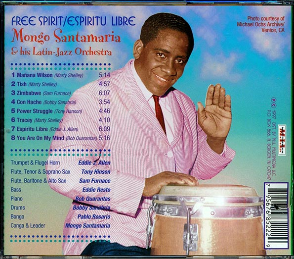 Mongo Santamaria & His Latin-Jazz Orchestra - Free Spirit (Espiritu Libre) (CD)