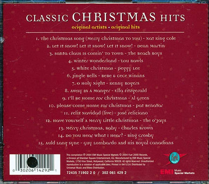 Nat King Cole, The Beach Boys, Dean Martin, Bing Crosby, Lou Rawls, Etc. - Classic Christmas Hits (CD)