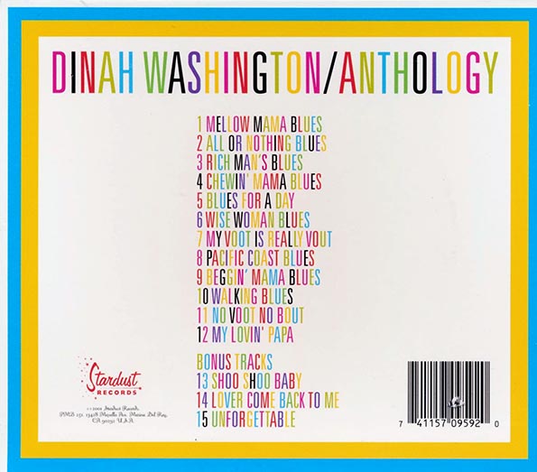 Dinah Washington - Anthology (CD)