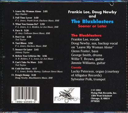 Doug Newby, Frankie Lee & The Bluz Blasters - Sooner Or Later (CD)