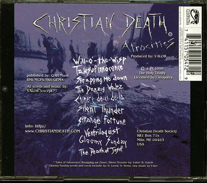 Christian Death - Atrocities (CD)