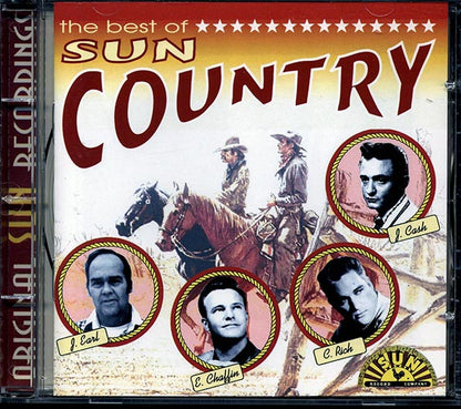 Carl Perkins, Jerry Lee Lewis, Johnny Cash, Charlie Rich, Etc. - The Best Of Sun Country (CD)