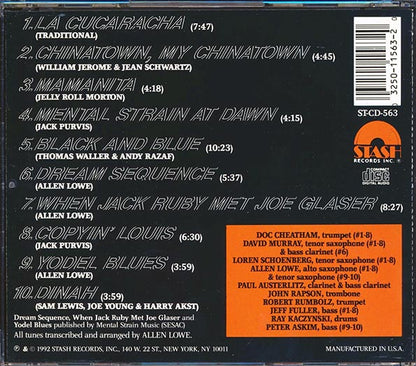 David Murray, Doc Cheatham, Loren Schoenberg With Allen Lowe & The Jack Purvis Memorial Orchestra - Mental Strain At Dawn: A Modern Portrait Of Louis Armstrong (CD)