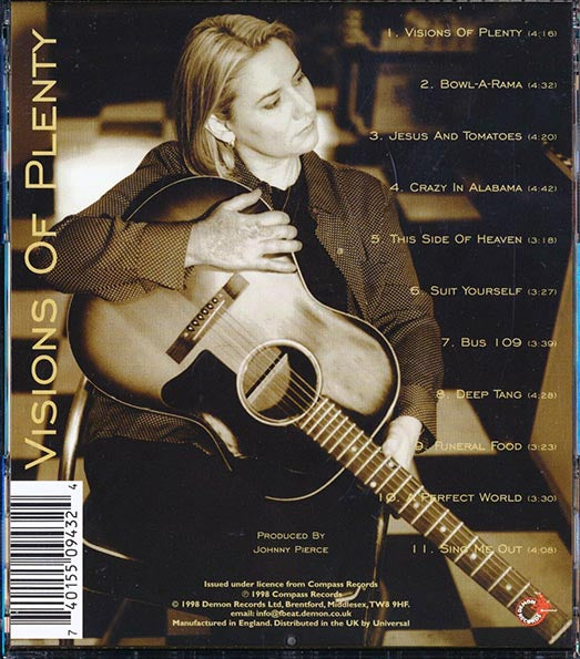Kate Campbell - Visions Of Plenty (CD)
