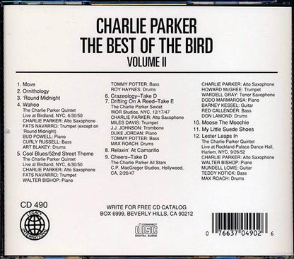 Charlie Parker - The Best Of The Bird Volume 2 (CD)