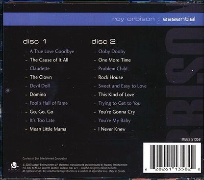 Roy Orbison - Essential (20 tracks) (CD)