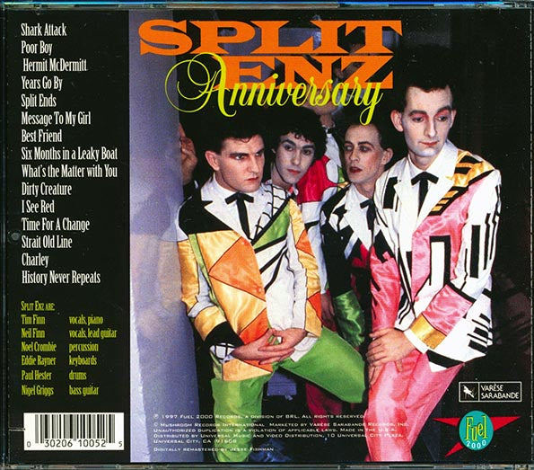 Split Enz - Anniversary (CD)