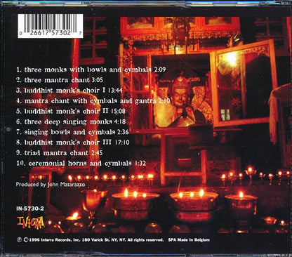 Buddhist Monks Of Mairti Vihar Monastery - Tibetan Mantras & Chants (CD)