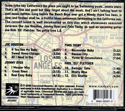 Joe Houston, Johnny Dyer, Finis Tasby, Kirk Eli Fletcher - Blues Across America: The Los Angeles Scene (CD)