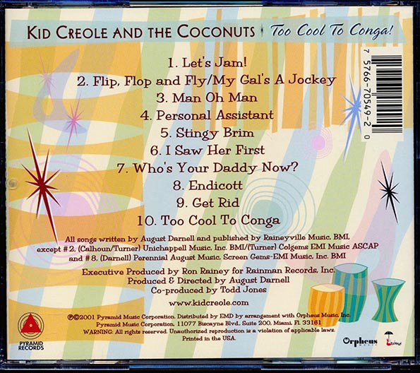 Kid Creole & The Coconuts - The Cool To Conga! (CD)