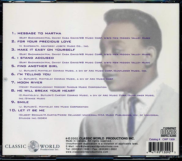 Jerry Butler - Precious Love: Legends Of Soul (CD)