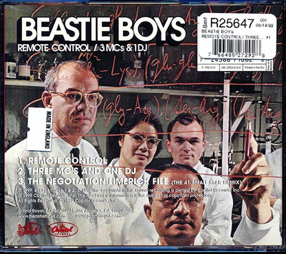 The Beastie Boys - Remote Control / 3MCs & 1 DJ (CD)
