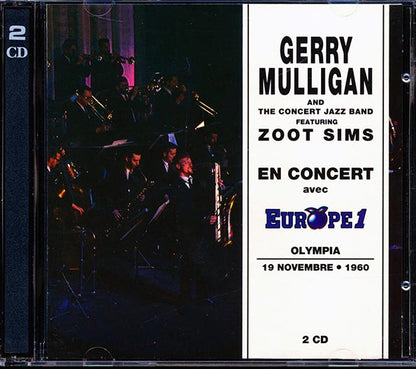 Gerry Mulligan & The Concert Jazz Band Featuring Zoot Sims - En Concert Avec Europe1: Olympia 19 Novembre 1960 (CD)