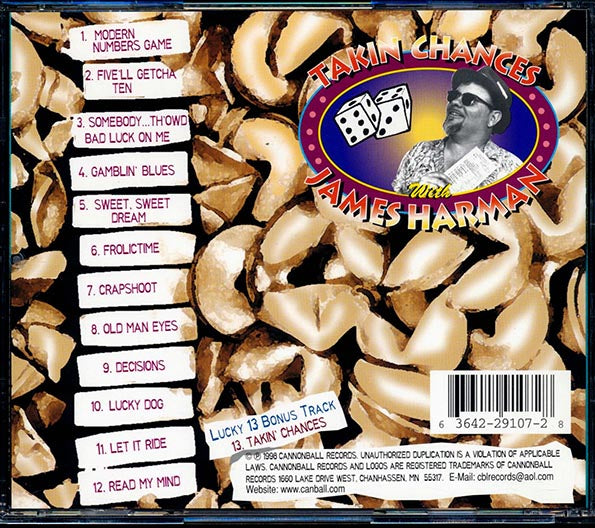 James Harman - Takin' Chances (CD)