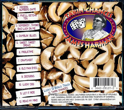 James Harman - Takin' Chances (CD)