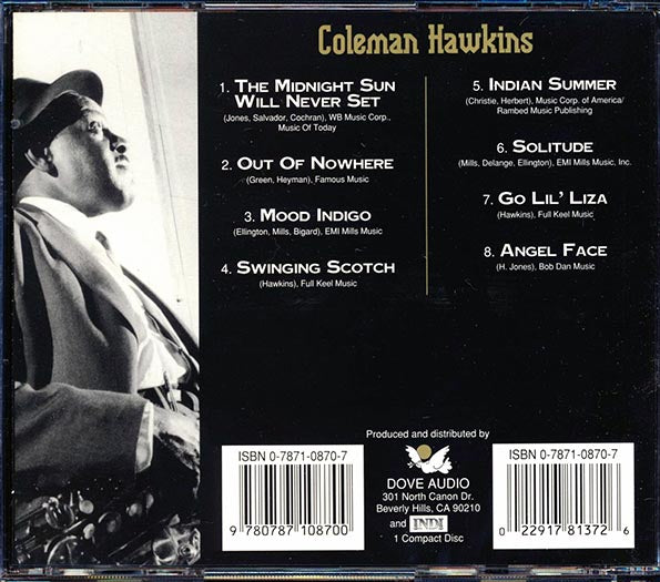 Coleman Hawkins - Solitude (CD)