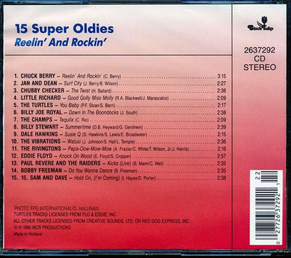 Dee Clark, The Ventures, Fats Domino, Del Shannon, The Crystals, Etc. - 15 Super Oldies: Too Good To Be Forgotten (CD)