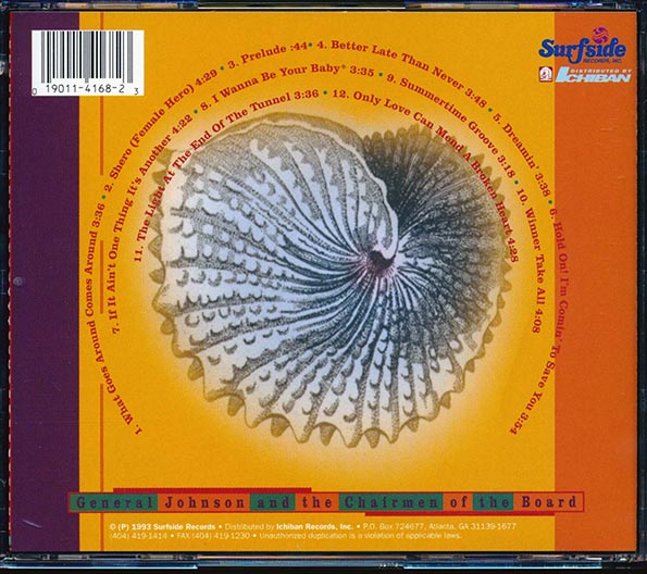 General Johnson & The Chairman Of The Board - What Goes Around Comes Around (CD)
