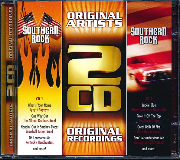Lynyrd Skynyrd, The Allman Brothers, Joe Ely, The Dixie Dregs, Sea Level, Etc. - Southern Rock (20 tracks) (CD)