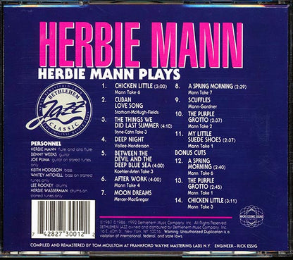 Herbie Mann - Herbie Mann Plays (CD)