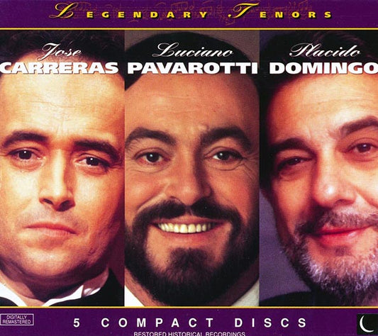 Jos Carreras, Luciano Pavarotti, Placido Domingo - Legendary Tenors (CD)