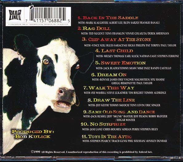 Ted Nugent, Vince Neil, Mark Slaughter, Jack Russell, Etc. - Tribute To Aerosmith: Not The Same Old Song And Dance (CD)