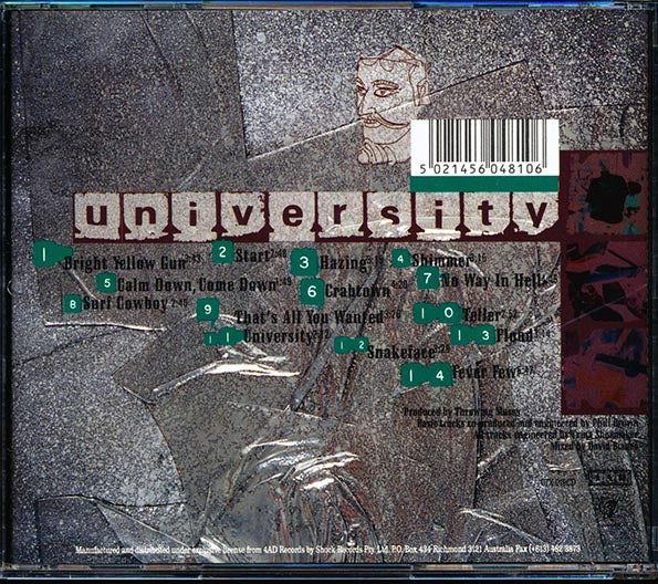 Throwing Muses - University (CD)