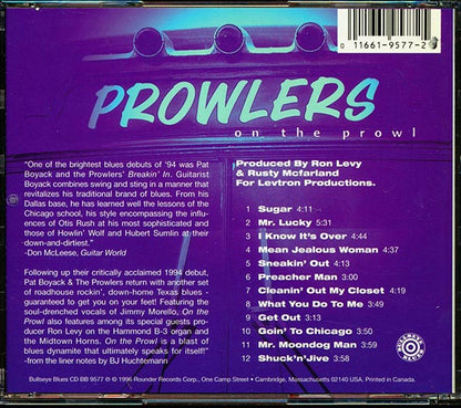Pat Boyack & The Prowlers - On The Prowl (CD)