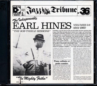 Earl Hines - The Indispensable Earl Hines Volumes 5/6 (1944-1966) The Bob Thiele Sessions (20 tracks) (2xCD) (CD)