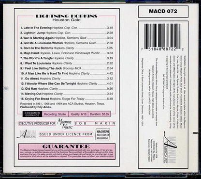 Lightnin' Hopkins - Houston Gold (CD)