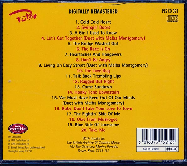 George Jones - Famous Country Music Makers (CD)
