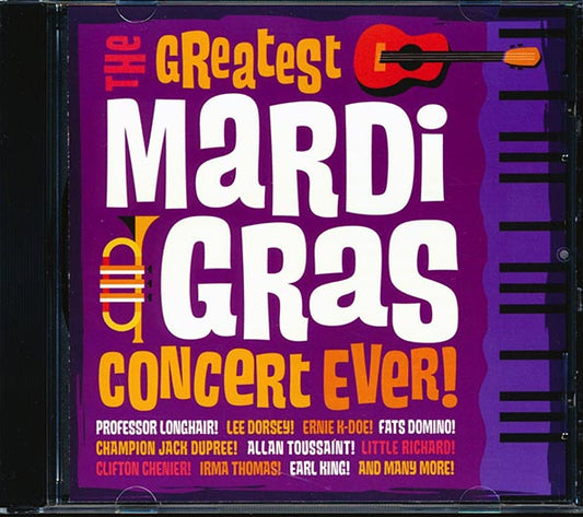 Fats Domino, Professor Longhair, Little Richard, Funky Meters, Etc. - The Greatest Mardi Gras Concert Ever! (CD)