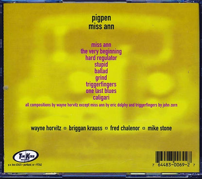 Wayne Horvitz & Pigpen - Miss Ann (CD)